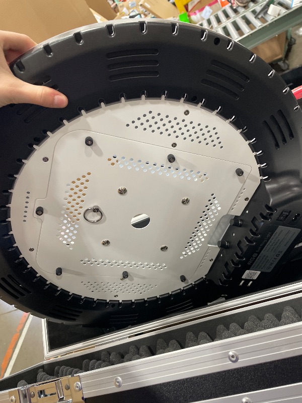 Photo 1 of **************MISSING THE REMOTE**************
MWE Portable Photo Booth for Any iPad with Software APP and Remote Control, Selfie RGB Ring Light photobooth Machine for Parties, Wedding (White, Flight Case with Wheels)