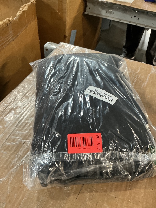 Photo 1 of 1 panel -- Dimensions	108"L x 120"  --WABBRIGE Extra Wide Blackout Curtains, Room Separator Soundproof, Floor to Ceiling Curtain for Ceiling Track or Rod with Hooks, Privacy Room Divider Curtains for Wall Ceiling Mount Track, 1 Panel