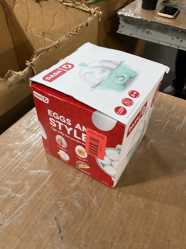 Photo 1 of ***MISSING PARTS***
Dash Rapid Egg Cooker - Boiler, Poacher & Steamer - Includes Measuring & Recipe Guide - Dishwasher Safe - Holds 7 Eggs, Aqua