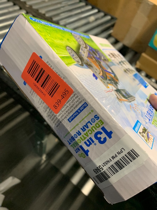 Photo 1 of ***MISSING PARTS***
STEM 13-in-1 Education Solar Power Robots Toys for Boys Age 8-12, Educational Toy Science Kits for Kids Experiment Robotics Set Birthday Gifts for 8 9 10 11 12 Years Old