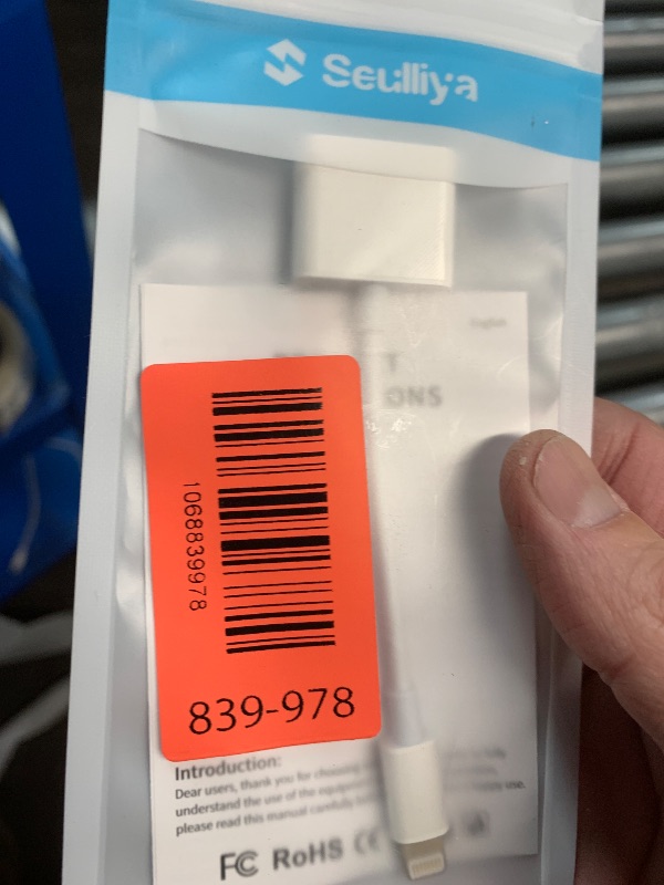 Photo 1 of [Apple MFi Certified] 2-in-1 Charging & Audio Adapter for iPhone, Lightning to 3.5mm Headphone Jack Dongle Splitter, Supports Hi-Res Lossless Sound, Compatible with iPhone 14/13/12/11/XS/XR/8/7 1Pack