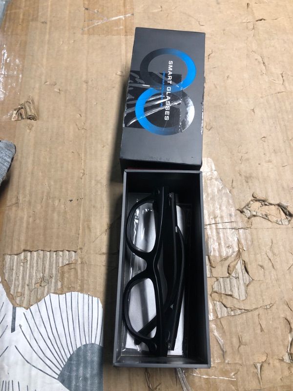 Photo 1 of ** no charger/no instructions/possible may have issues**
XHABXKP AI Smart Glasses with 4K Camera & Audio | Bluetooth Video Recording Sunglasses with ChatGPT Translation, Voice Control, EIS Stabilization, Object Recognition, Smart Glasses for Men & Women