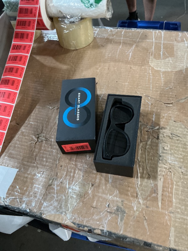 Photo 1 of ** no charger/no instructions/possible may have issues**
XHABXKP AI Smart Glasses with 4K Camera & Audio | Bluetooth Video Recording Sunglasses with ChatGPT Translation, Voice Control, EIS Stabilization, Object Recognition, Smart Glasses for Men & Women