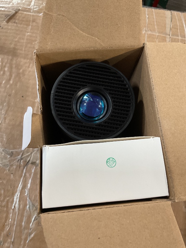 Photo 1 of [Built-in Apps & 2026 Upgraded] Mini Projector Support 4K 1080P Auto Keystone 180° Rotatable with WiFi 6 and Bluetooth 5.4, Projector Portable Compatibile with HDMI/TV Stick/Memory Stick/Laptop-Black