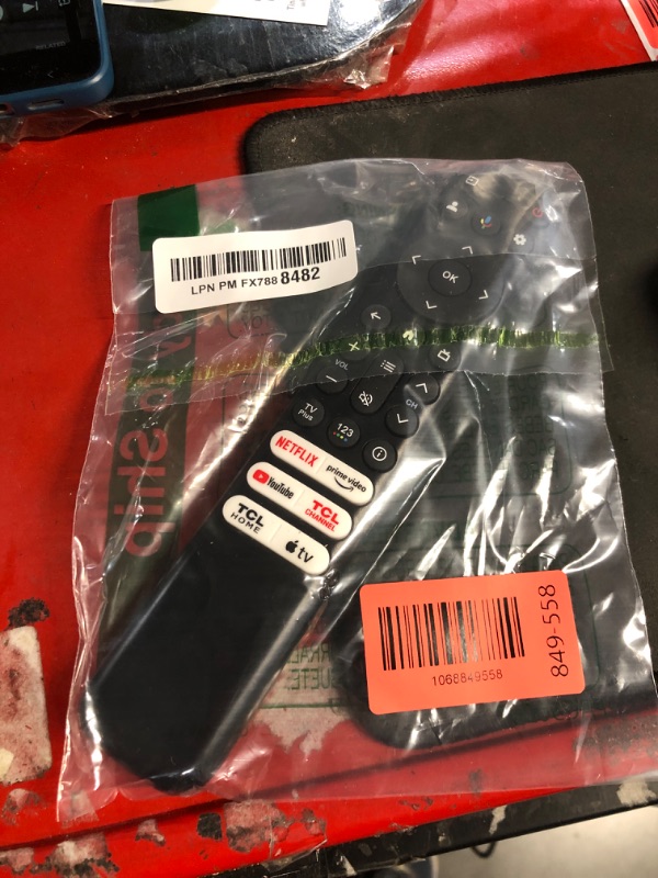 Photo 1 of (Upgrade) Besia RC813 Replacement Remote for All TCL Android/Google TVs, Compatible with Q/S/FHD/UHD/QLED Series Without Voice Command