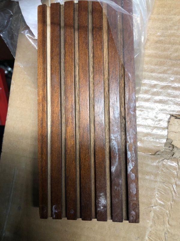 Photo 1 of ***DAMAGED- PLEASE SEE PHOTOS/NOTES***
Acacia Wood Riser for Bathroom Sink Tray Kitchen Counter Decor Trays Pedestal Stand Sponge Soap Dish Holder Decorative Wooden Risers for Kitchen Sink Soap Tray Vanity Bathroom Countertop Accessories