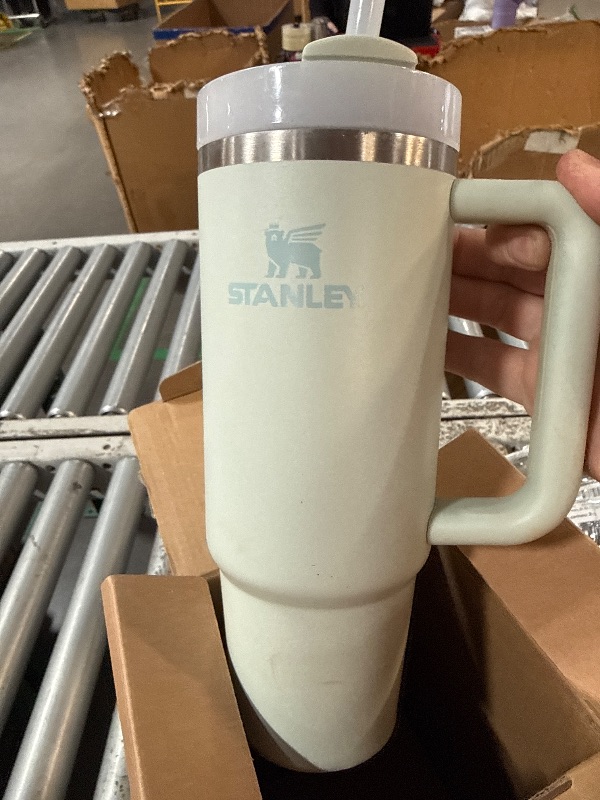 Photo 1 of ***DAMAGED - SEE NOTES/PICTURES******STOCK PHOTO FOR REFERENCE ONLY***STANLEY Quencher ProTour Flip Straw Tumbler with Leakproof Lid 40 oz | Built-In Straw and Handle | Cup Holder Compatible for Travel | Insulated Stainless Steel Cup | BPA-Free | Dried Pi