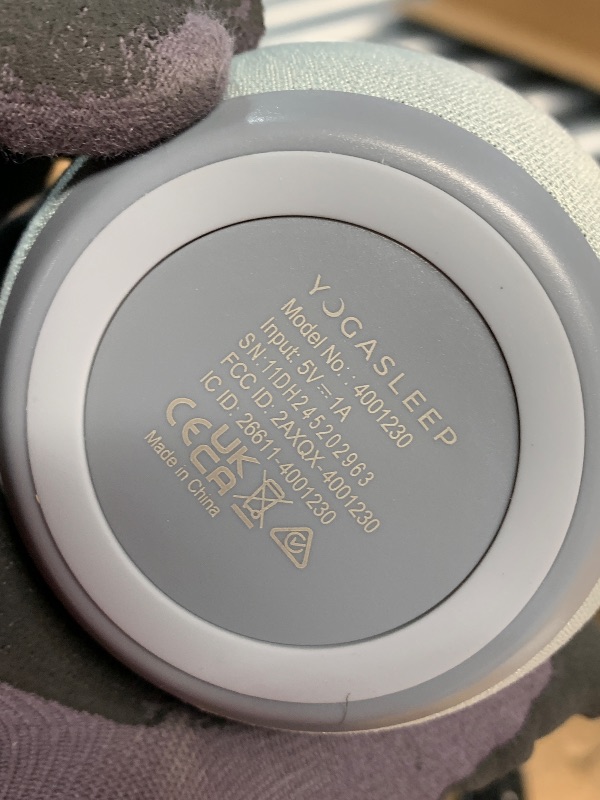 Photo 1 of ***MISSING POWER CORD***
Yogasleep Duet White Noise Sound Machine & Night Light, 30 Natural Sounds,Bluetooth-Wireless Speaker for Travel,Office Privacy,Concentration,Sleep Aid for Adults & Baby, Registry & Nursery Gift,White