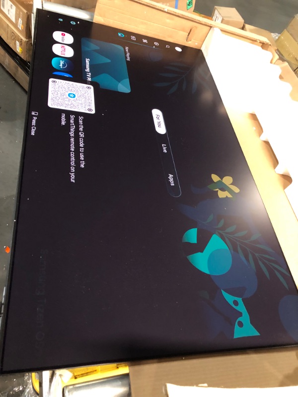 Photo 1 of **********SEE NOTES BEFORE BID*****************
SAMSUNG 65-Inch Class OLED S95F 4K Glare Free Smart TV (2025 Model) NQ4 AI Gen3 Processor, OLED HDR Pro, Motion Xcelerator 164Hz, Dolby Atmos, Samsung Vision AI, Alexa Built-in