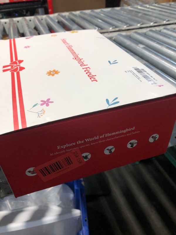 Photo 1 of ***DAMAGED - SEE NOTES/PICTURES***
Hummingbird Feeder with Camera Outdoor, SV3C Hanging Bird Feeder with Ant Moat & Bee-Proof, HD 2K Solar Powered, AI Bird Identify, Instant App Alerts, Auto Capture, Hummingbird Lover Gifts, 21oz, Pink