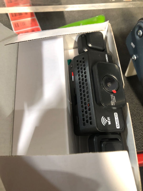 Photo 1 of ***MISSING PARTS***
4 Channel Dash Cam 360° View 5G WiFi & APP Control, GEMEK 2K Front and Rear Inside, Left Right Dash Camera for Cars Free 64GB TF Card, G-Sensor, Night Vision, 24H Parking Mode
