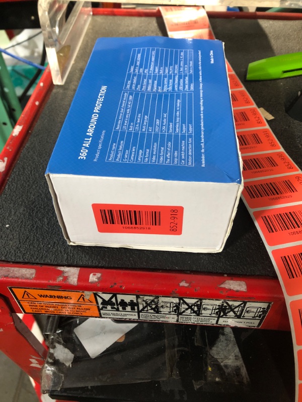 Photo 1 of ***MISSING PARTS***
4 Channel Dash Cam 360° View 5G WiFi & APP Control, GEMEK 2K Front and Rear Inside, Left Right Dash Camera for Cars Free 64GB TF Card, G-Sensor, Night Vision, 24H Parking Mode