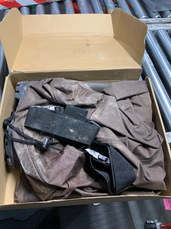 Photo 1 of ***HEAVILY USED***
TIDEWE Bootfoot Chest Wader, 2-Ply Nylon/PVC Waterproof Fishing & Hunting Waders with Boot Hanger for Men and Women Brown Size 7