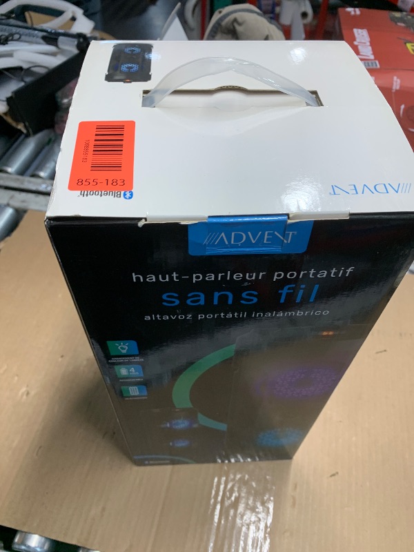 Photo 1 of ***FACTORY SEALED***
Singsation Advent Dual 4" Wireless Rechargeable Portable Party Speaker
