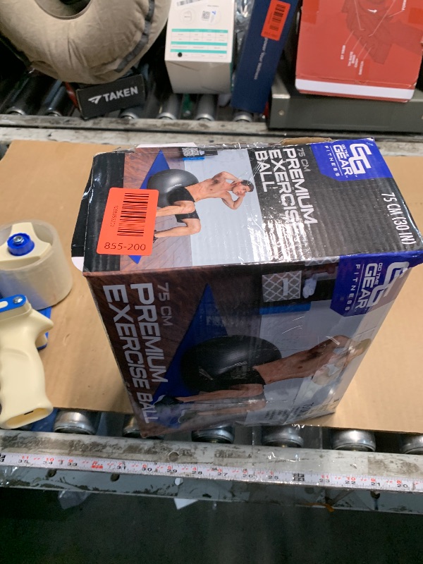 Photo 1 of ***GRAY***
Go Time Gear Exercise Ball with Pump 30"