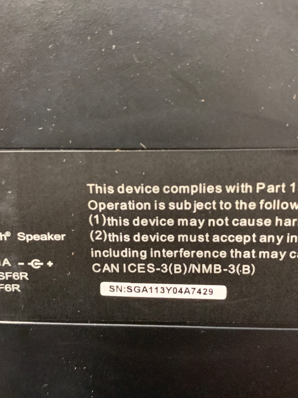 Photo 1 of ***MISSING PARTS***
Acoustic Research Sedona 20-Watt Rechargeable Indoor - Outdoor Bluetooth Wireless Speaker w/LED Flickering Flame Light; Portable; Battery or AC Power Option