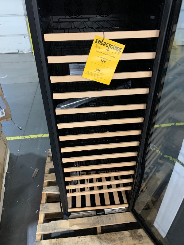 Photo 1 of ***MAJOR DAMAGE, SEE NOTES FOR MORE DETAILS***
***TRUCK/TRAILER PICKUP ONLY***
FoMup Wine Fridge Freestanding,173 Bottles 24 Inch Wine Cooler Refrigerator, Tall Wine Fridge with Compressor Low Noise Fast Cooling, Wine Cellar with Upgraded Door Handle Slid