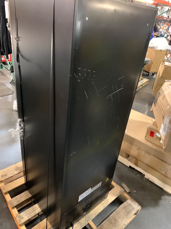 Photo 1 of ***MAJOR DAMAGE, SEE NOTES FOR MORE DETAILS***
***TRUCK/TRAILER PICKUP ONLY***
FoMup Wine Fridge Freestanding,173 Bottles 24 Inch Wine Cooler Refrigerator, Tall Wine Fridge with Compressor Low Noise Fast Cooling, Wine Cellar with Upgraded Door Handle Slid