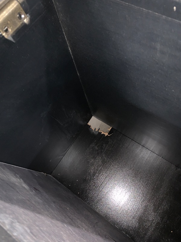 Photo 1 of ***MAJOR DAMAGE, SEE NOTES FOR MORE DETAILS***
***TRUCK/TRAILER PICKUP ONLY***
Acme Nolan Server in White Marble and Salvage Dark Oak