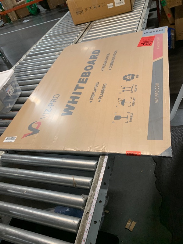 Photo 1 of ***FACTORY SEALED***
VIZ-PRO Magnetic Whiteboard/Dry Erase Board, 48 X 36 Inches, Silver Aluminium Frame