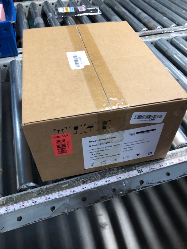 Photo 1 of (untested)cRechargeable Veterinary Stackable Syringe Pump, Portable Single Channel Pump Machine with KVO, Alarm and Calibration