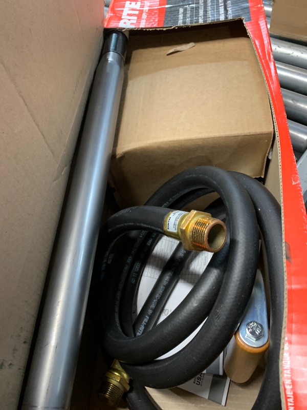 Photo 1 of (HAND HELD) FILL-RITE Electric Drum Pump: 12 V DC, 1/4 hp HP, 20 gpm Max. Flow Rate, Pump with Hose & Nozzle