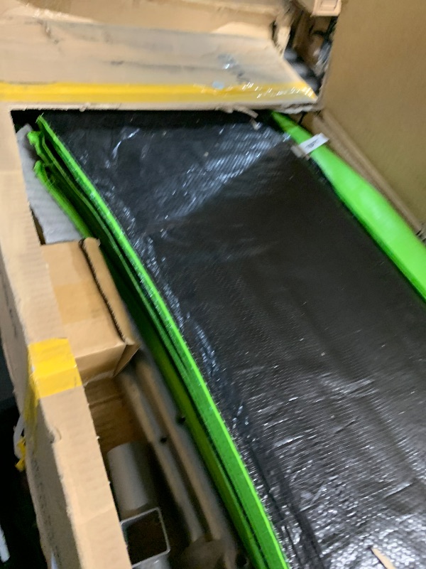 Photo 1 of ***PARTIAL SET - PRICE ADJUSTED***SEE NOTES***
Skepphlay 16 FT Trampoline with Enclosure Net, Large Outdoor Trampoline for Kids and Adults, Round Trampolines Outdoor with Basketball Hoop, ASTM Approved Heavy Duty Trampolines for Backyard