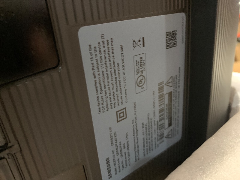 Photo 1 of ***MINOR DAMAGE SEE NOTES/ PICTURES***
Samsung 55-Inch Class QLED Q7F Series Samsung Vision AI Smart TV (2025 Model, 55Q7F) Quantum HDR, Object Tracking Sound Lite, Q4 AI Gen1 Processor, 4K upscaling, Gaming Hub, Alexa Built-in