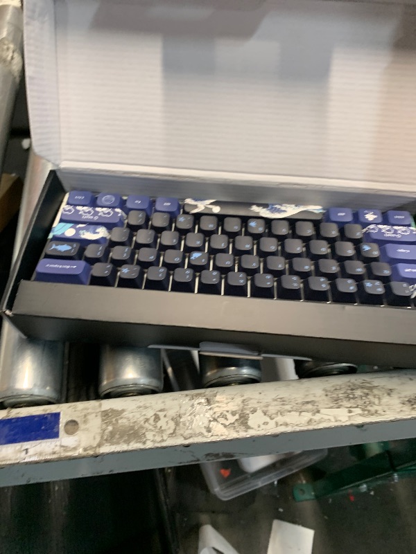 Photo 1 of ***MISSING PARTS***
XVX 60% Gaming Keyboard, RGB 3-Modes Wireless Mechanical Keyboard, Mini 60 Percent Gamer Keyboard with Hot-Swappable Pre-lubed Linear Switch for Windows & Mac (Great Wave Off Kanagawa), M61 Pro