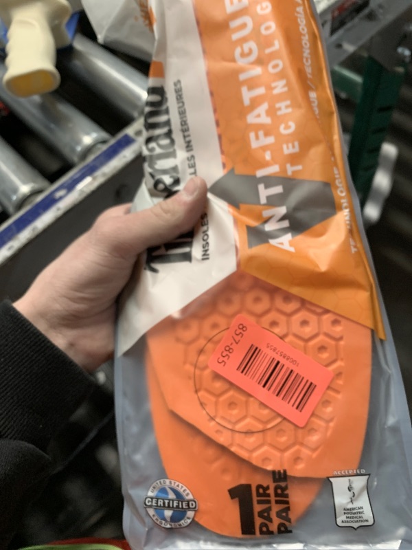 Photo 1 of ***MINOR DAMAGE SEE NOTES/ PICTURES***
Timberland PRO Men's Anti Fatigue Technology Replacement Insole,Orange,X-Large/12-13 M US