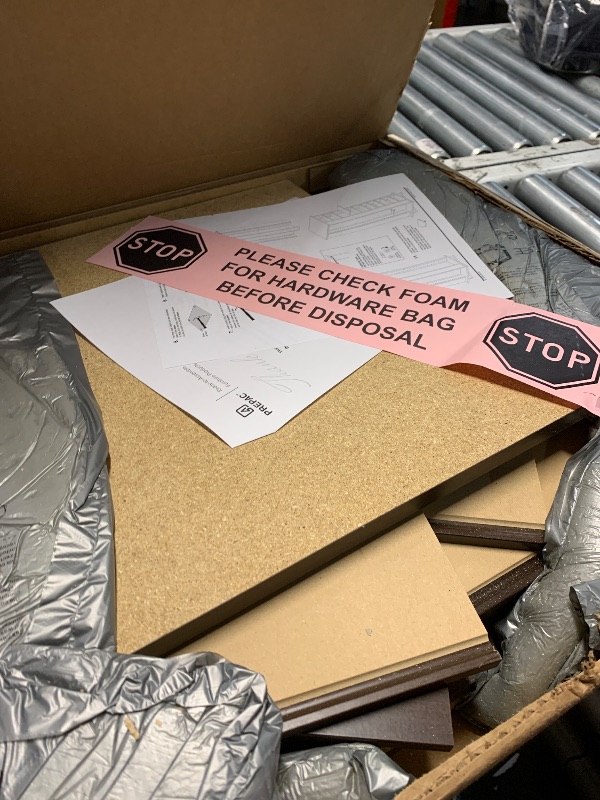 Photo 1 of ***PARTIAL SET - PRICE ADJUSTED***
Espresso Transitional Composite Media Cabinet