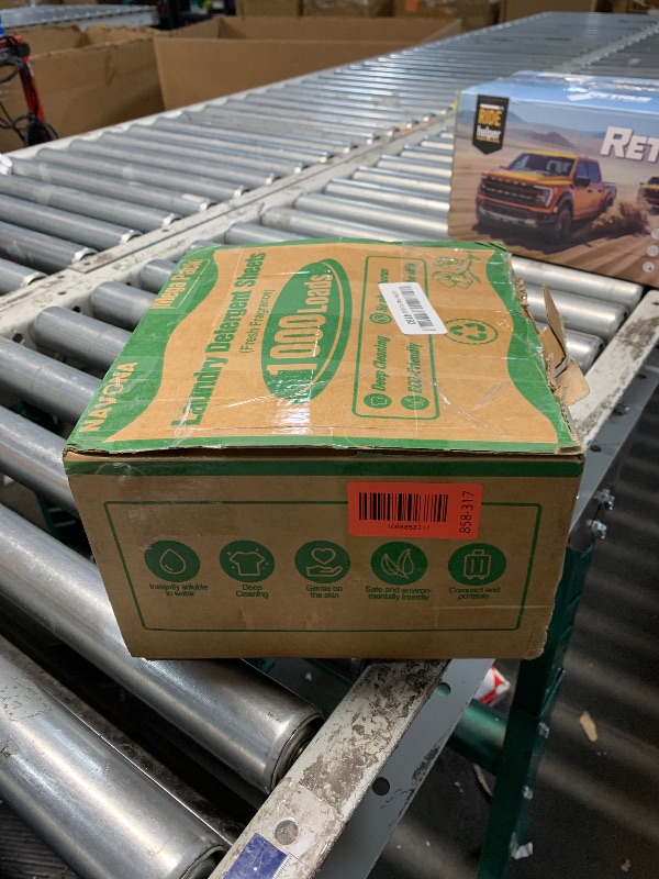 Photo 1 of ***MISSING PARTS***
1000 Loads Mega Pack Laundry Detergent Sheets, Eco-friendly Laundry Sheets, Powerful Cleaning, Suitable for Homes, Dorms, and Apartments - [Fresh Scent]