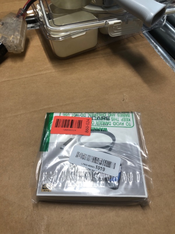 Photo 1 of [Upgrade] HDMI Switch 3 in 1 Out, 4K@60Hz HDMI 2.0 Switch Splitter with 2.6FT Long HDMI Cable, 3-Port HDMI Switcher Selector, Supports 4K 30Hz 3D 1080P HDCP2.2 for PS5 Xbox DVD Player Fire Stick PC