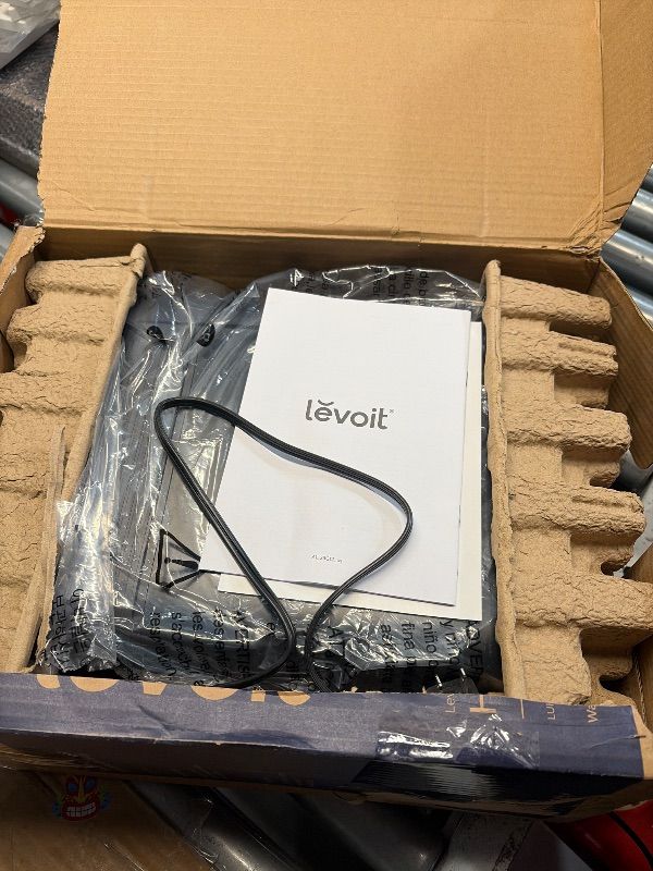Photo 1 of ***DAMAGED - SEE NOTES/PICTURES*** LEVOIT 6L Smart Warm and Cool Mist Humidifiers for Home Bedroom, 60H Runtime and Auto Customized Humidity for Large room, Schedule, Easy Top Fill, Essential Oil Diffuser, Whisper-Quiet, Handle, Black