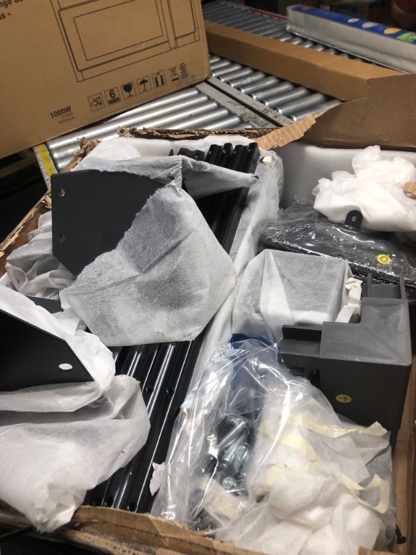 Photo 1 of **************FOR PARTS ONLY- THIS IS ONLY 1 BOX WITH ASSEMBLY COMPONENTS, MISSING ALL OTHER BOXES**************
GarveeLife Louvered Pergola 12 ft x 20 ft, Outdoor Pergola with Adjustable Louvered Roof, Reinforced Aluminum Frame, Integrated Drainage Syste