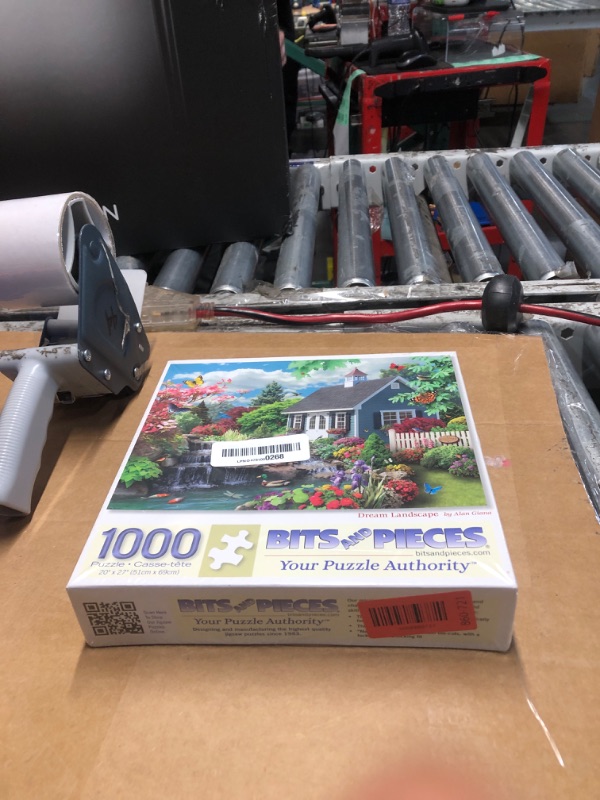 Photo 1 of ***FACTORY SEALED***Bits and Pieces – Value Set of Three 1000 Piece Jigsaw Puzzles for Adults – Seasonal Scenic Jigsaw Puzzles by Artist Alan Giana, Completed Puzzle Size: 20" x 27"