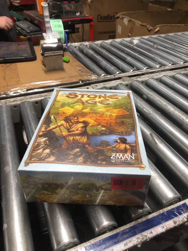 Photo 1 of ***FACTORY SEALED***Stone Age Board Game - Engaging Worker Placement Strategy for Civilization Building! Fun Family Game for Kids and Adults, Ages 10+, 2-4 Players, 60-90 Minute Playtime, Made by Z-Man Games