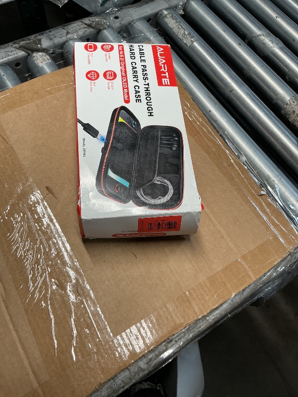 Photo 1 of [Charge inside] Carrying Case for Nintendo Switch 2 2025 / Switch OLED / Switch with Adapter and for Joy-Con Storage, Travel Case for Switch 2 Console with 22 Game Card Storage (Blue)