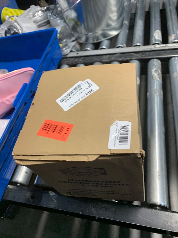 Photo 1 of **STOCK PHOTO FOR REFERENCE**
Tea Kettle for Stovetop, 2.7 Quart Loud Whistle Stovetop Teapots,Food Grade Stainless Steel Tea kettles for Stove Top with Anti-hot Ergonomic Handle,Suitable for All Heat Sources