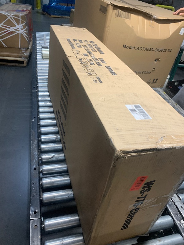 Photo 1 of ***FACTORY SEALED***Storage Shelves 2100Lbs Capacity, 6-Shelf on Casters 48" L×18" W×82" H Commercial Wire Shelving Unit Adjustable Layer Metal Rack Strong Steel for Restaurant Garage Pantry Kitchen,Black