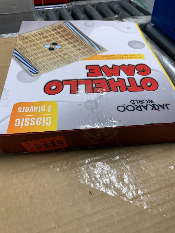 Photo 1 of ***MISSING PARTS***
Jackaroo World Othello Board Game, Reversi Game, Solid Wooden Game with 64 Discs, 2 Player Games, Travel Othello Game Original Reversi Fun, Competitive, Strategy Games Othello, Wooden Games for Adults