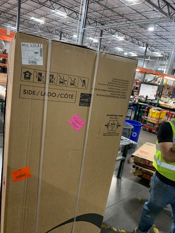 Photo 1 of ***FACTORY SEALED***Kenmore 36" French Door Refrigerator with Freezer - Accela Chill, Adjustable Shelving, Humidity Controlled Crispers, ENERGY STAR Certified, 20.3 cu. ft. Capacity, Fingerprint Resistant Stainless Steel