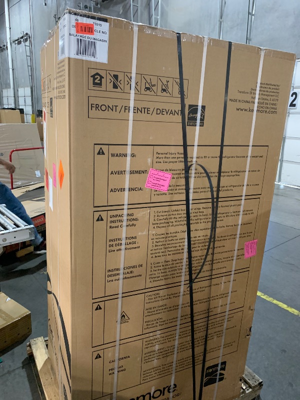 Photo 1 of ***FACTORY SEALED***Kenmore 36" French Door Refrigerator with Freezer - Accela Chill, Adjustable Shelving, Humidity Controlled Crispers, ENERGY STAR Certified, 20.3 cu. ft. Capacity, Fingerprint Resistant Stainless Steel