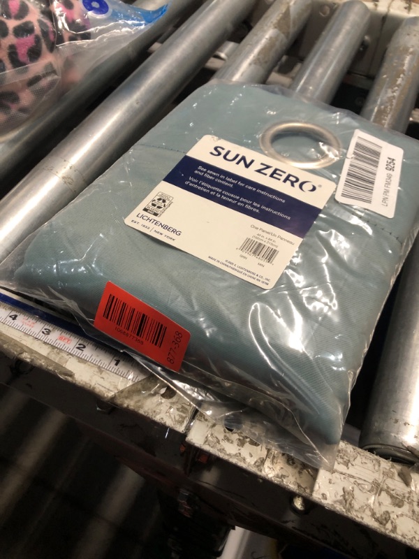 View 2 of ***MISSING PARTS***'
Simplebrand Ava Stone Blue Blackout Curtains for Bedroom 84 Inch Length 2 Panels Set, Solid Thermal Insulated Privacy Living Room Window Treatment Curtains Blackout Drapes, W40 x L84 Inch, Stone Blue