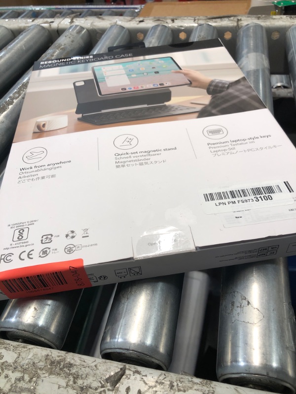 Photo 1 of ***FACTORY SEALED***
ESR for iPad Air 13 Inch Case Keyboard M4/M3/M2 (2026/2025/2024) & iPad Pro 12.9 inch (6th/5th/5th/3rd) Magic Keyboard, Easy-Set Floating Cantilever Stand, Precision Trackpad, Rebound Series, Black
