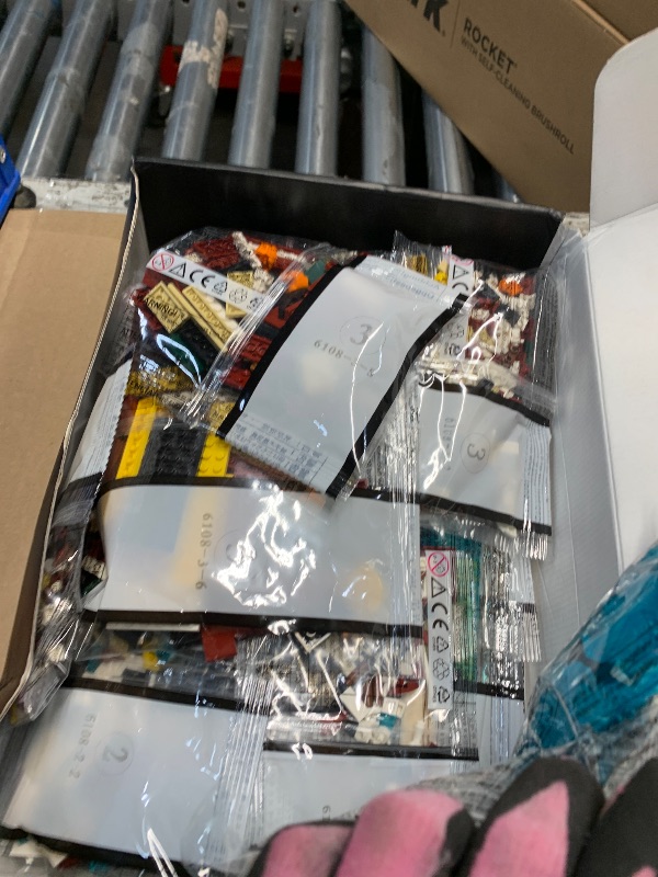 Photo 1 of *** PARTS MISSING*** INSOON Titanic Building Set with Light, 2 in 1 Titanic Ship 3.6mm Mini Building Block 1883 PCS, Ship Model with Glacier Display Stand, Building Brick Toy Gift for Adults Teens Boys Girls 10 11 12+