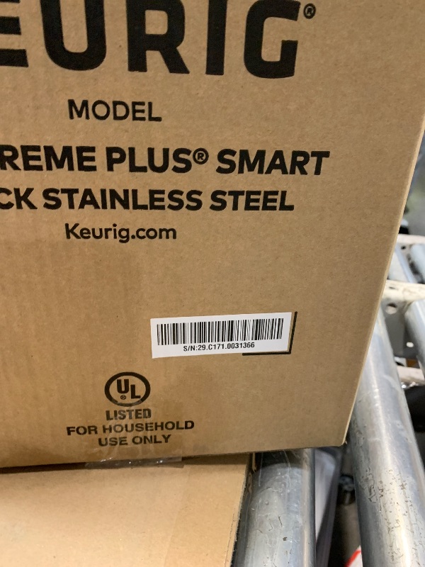 Photo 1 of ***FACTORY SEALED***Keurig K-Supreme Plus SMART Coffee Maker, Single Serve K-Cup Pod Coffee Brewer, BREWID and MultiStream Technology, 78 Oz, Black