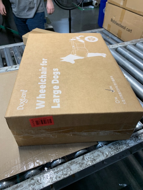 Photo 1 of ***FACTORY SEALED***Large Dog Wheelchair for Hind Legs-Durable All-Terrain Wheels, Heavy Duty Aluminum Frame, Comfortable Breathable Mesh for Dogs, Hip Support System, Restores Mobility for Arthritis & Injuries XXL
