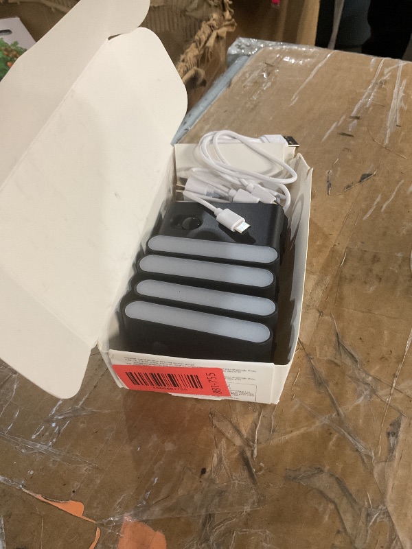 View 2 of ***(MISSING 2/ NOT A COMPLETE SET)***WILLED Stair Lights Indoor, Wireless Motion Sensor Light Indoor, Rechargeable Night Lights for Stairway, Hallway, Kitchen, Closet, Cabinet, Bedroom, Kids' Room(8-Pack)
