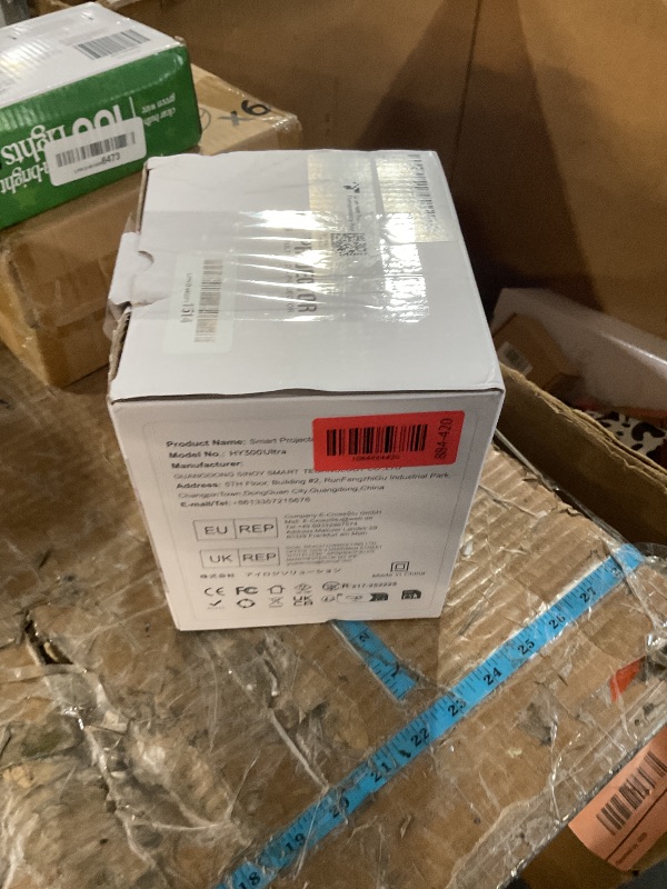 Photo 1 of ?Electric Focus?Magcubic Mini Projector 4K Support, Smart Projector with WiFi 6 and Bluetooth 5.4, 5W Soundbase Speaker, 180° Rotation, Portable Proyector for Home Theater